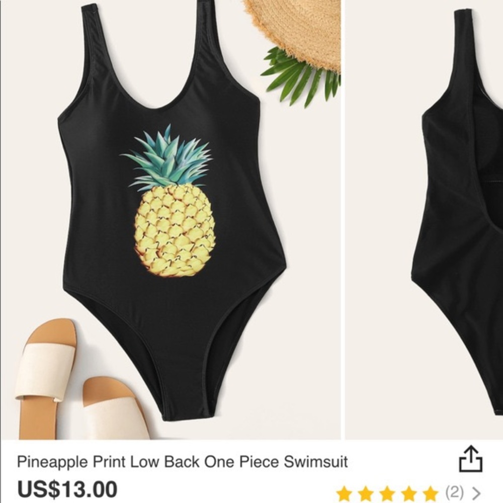 One Piece bathing suit